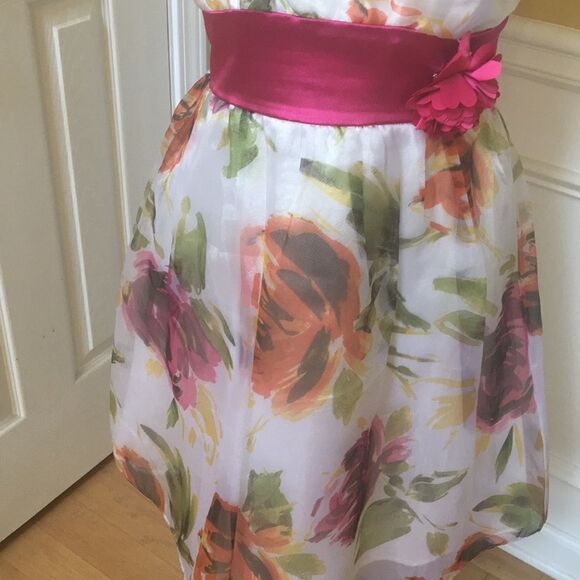 XOXO Floral Tie Dress - Picture 4 of 8